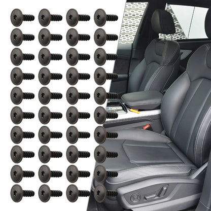 Quality Clip Clamp Vehicle 40 Pcs Black Liner Screw