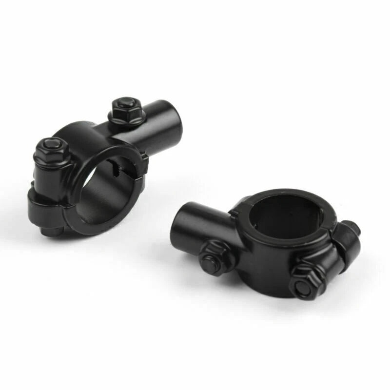 1" Handlebar Mirror Mount Holder Clamp Adaptor for Motorcycle Bike (10MM)