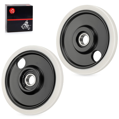 2Pcs Wheel Assembly for Polaris Snowmobile Dragon SP 600 800 (2009)