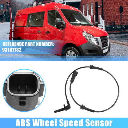 ABS Wheel Speed Sensor Set of 2 for Nissan NV400 (2011–2023) No. 93167732