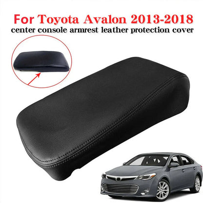 Leather Center Console Lid Armrest Cover for Toyota Avalon (2013–2018)