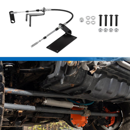 Set of 1 Transfer Case Cable Shift Linkage Kit for Jeep Wrangler TJ (1997–2006)