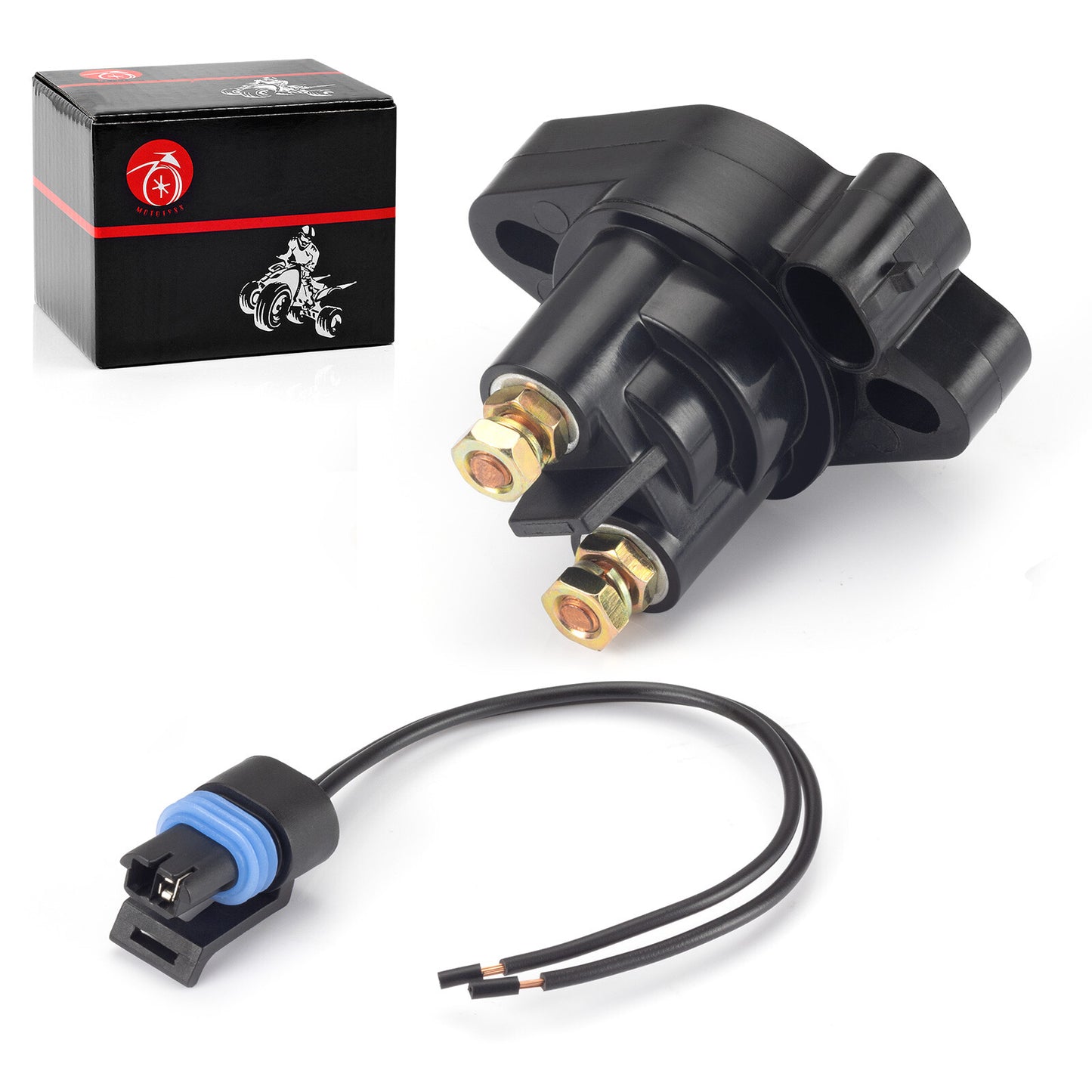 Starter Relay & Harness Plug for Arctic Cat Prowler 400 450 500 550 650 700 1000 (2008)