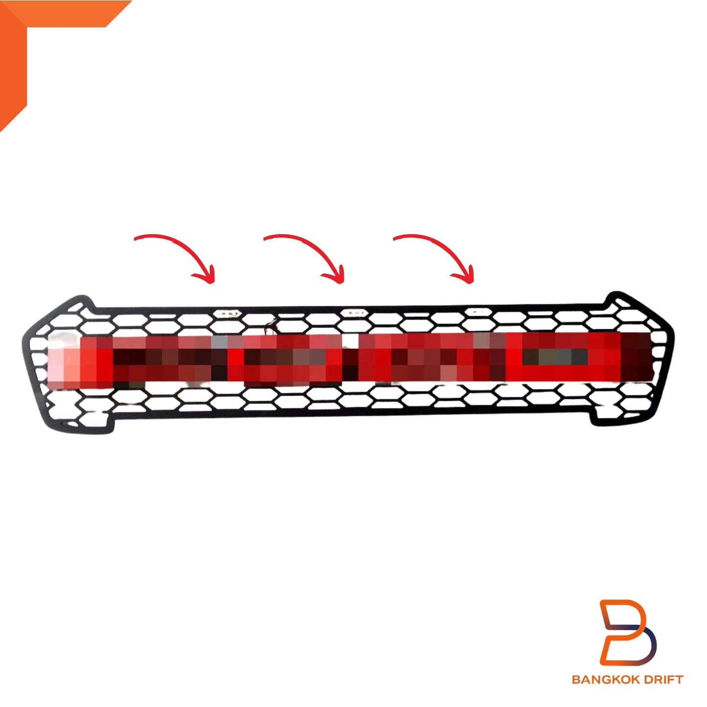 3 x PC White LED Auxiliary Lights for Ford Ranger T6 (2011-2022)