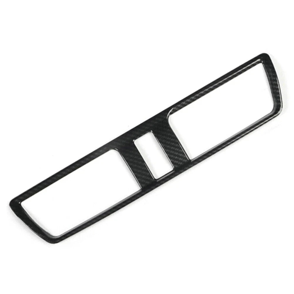 Carbon Fiber Style Middle Air Outlet Trim Cover for Mazda 3 Axela (2014–2019)