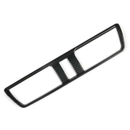 Carbon Fiber Style Middle Air Outlet Trim Cover for Mazda 3 Axela (2014–2019)