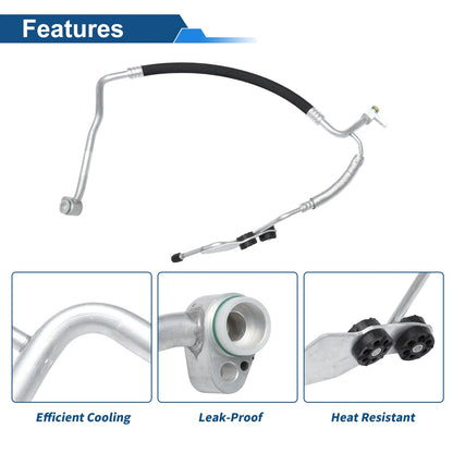 A/C Refrigerant Liquid Hose for BMW 530i (2004–2010) No. 64509181823