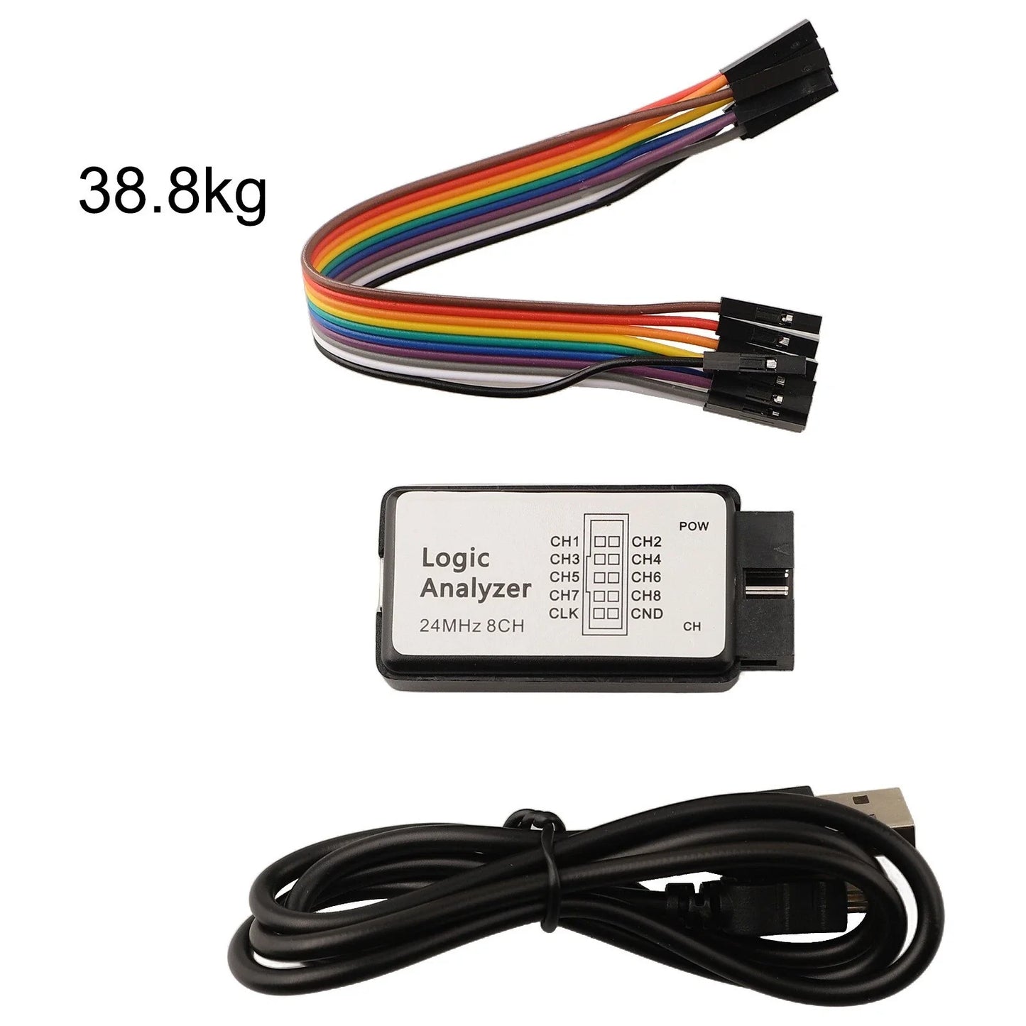 USB Logic Analyzer Adjustable Sampling Speed for Microcontroller Debugging