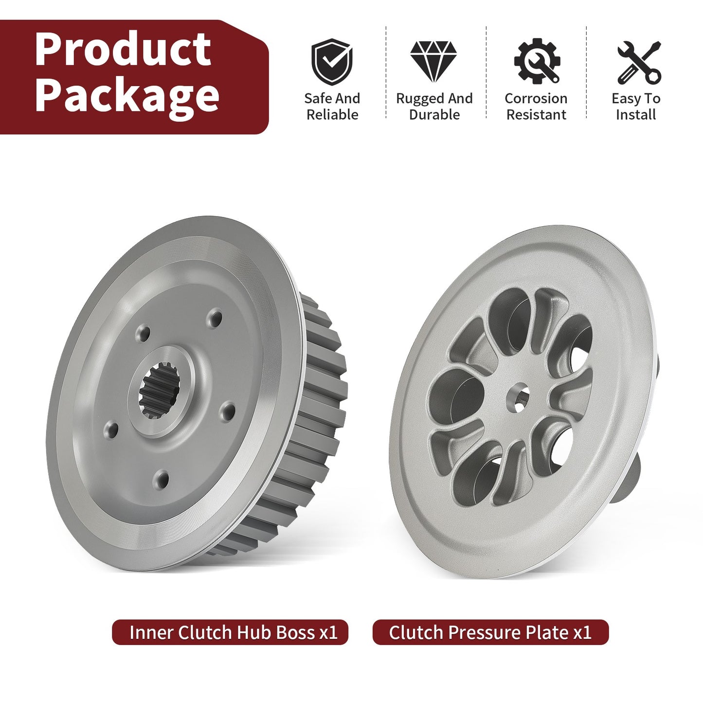 Clutch Pressure Plate for Yamaha YZ125 (2002–2003)