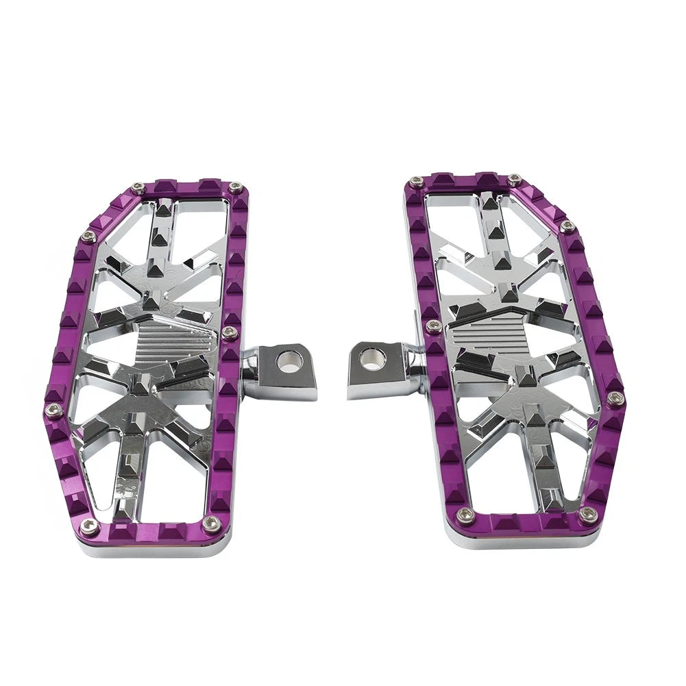 Rear Passenger Footpeg Footrest for Harley Road King Electra Glide Fat Boy