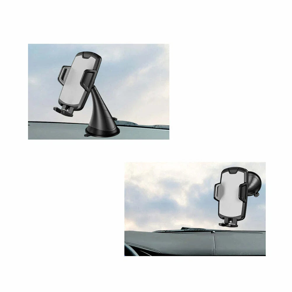 Dashboard Windscreen Mount Mobile Phone Holder for Car (Universal)