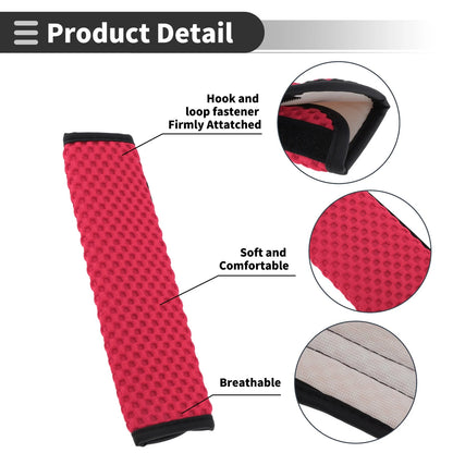 Seat Belt Cover Pad for Universal Fit (23cm)