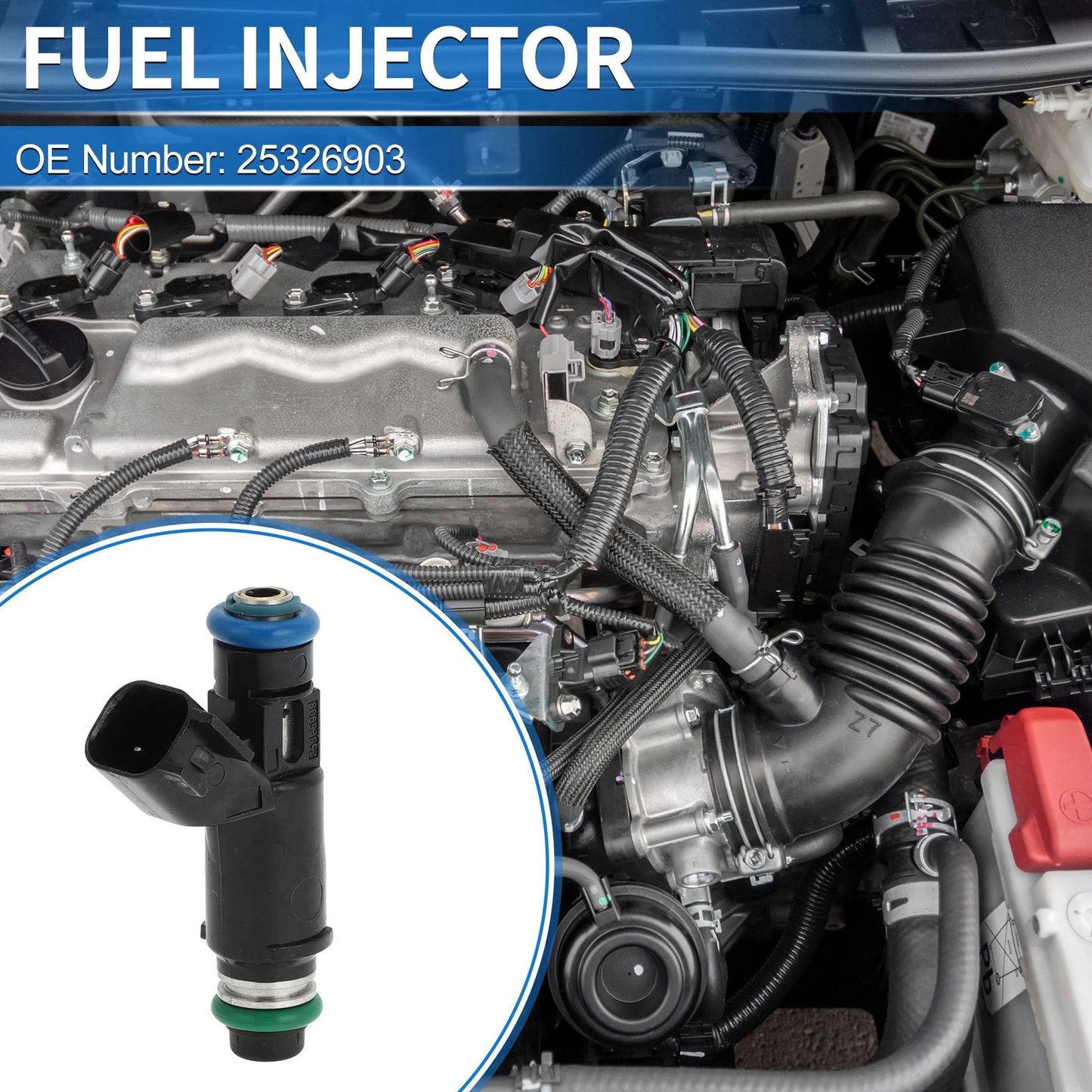 Fuel Injector No. 25326903 for Chevrolet Tahoe 5.3 (2002–2007)