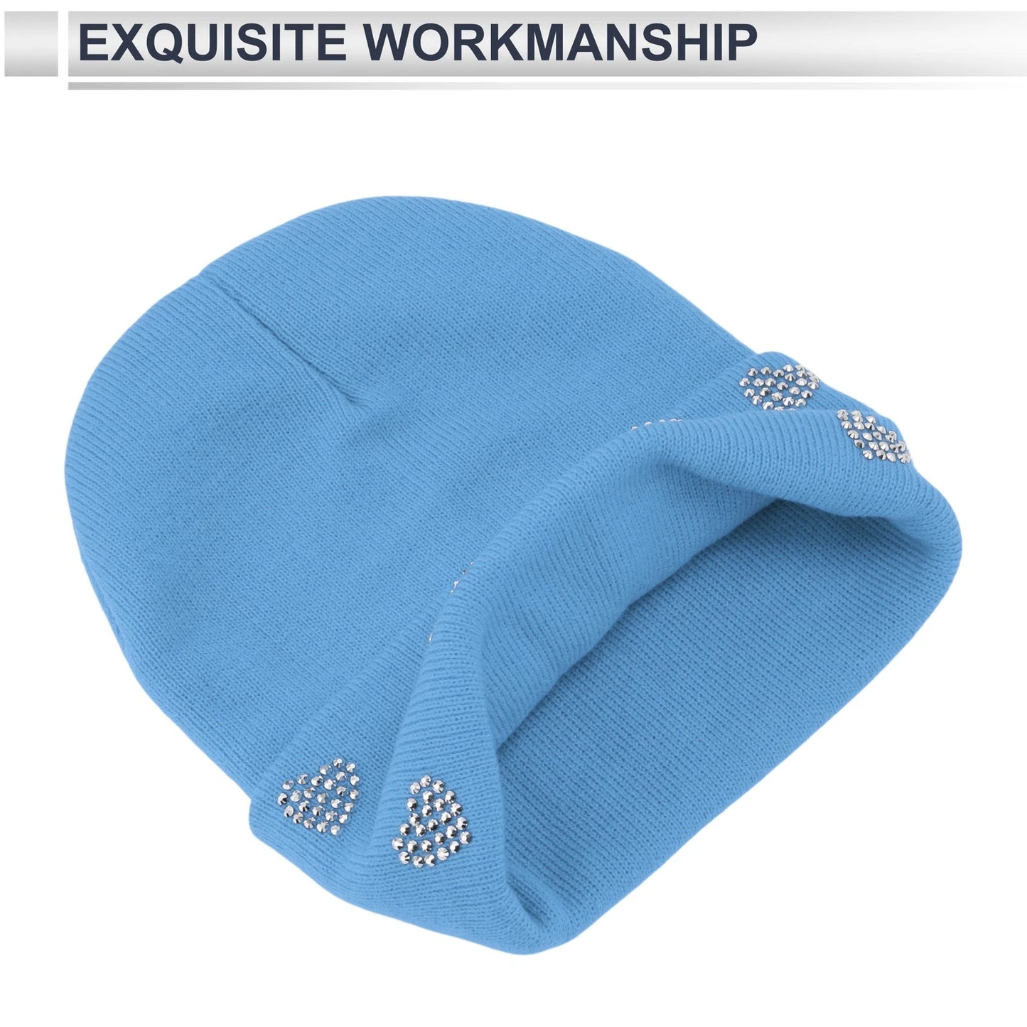 Cycling Hat for Universal Fit (22x20cm) - Warm, Comfortable, Breathable