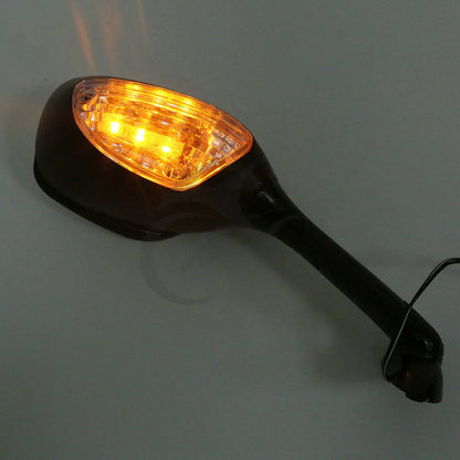 LED Turn Signal Side View Mirrors for Suzuki GSXR600 GSXR750 (2006-2025)
