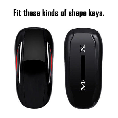 Carbon Fiber Key Fob Case Cover for Tesla Model X (2016-2023)