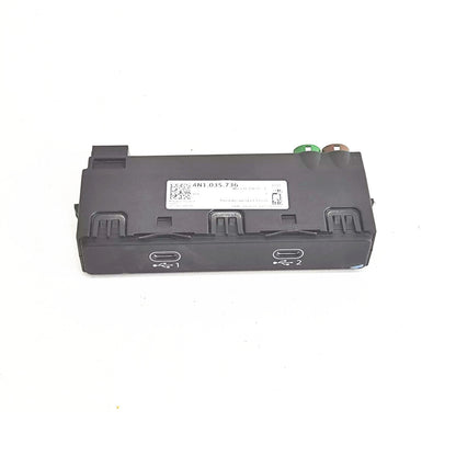 Set of 2 Type-C Double Sockets Charging Port for Audi A6 C8 S6 (2019–2024)