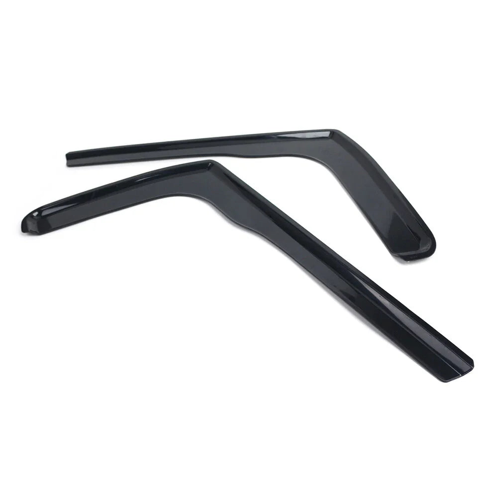 Window Visor Rain Shield Deflector for Ford Transit MK8 (2013-2023) Black