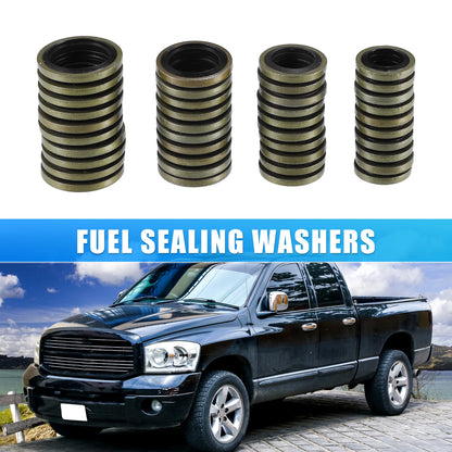 Set of 1 Car Fuel Sealing Washers No.3963988/3963983 for Dodge 5.9L 6.7L (12V 24V)