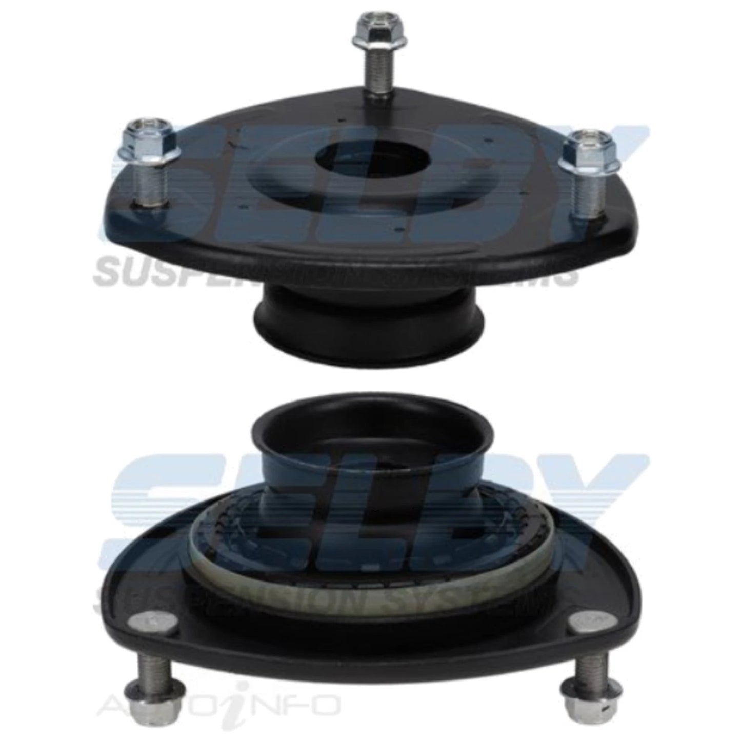 Set of 2 Front Strut Mounts for Kia Grand Carnival (2006–2014)