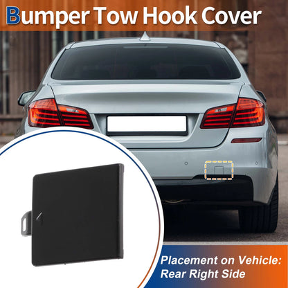 Rear Tow Hook Cover for BMW 5 Series F10 F11 (2011–2017) No. 51128048592