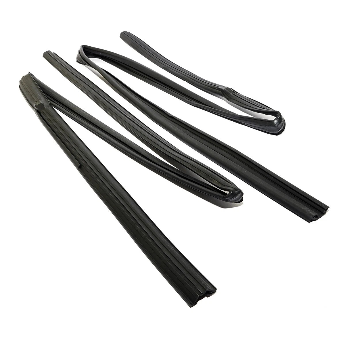 Set of 2 Rear Door Glass Run Channel Seals for Honda CR-V (2007–2011)