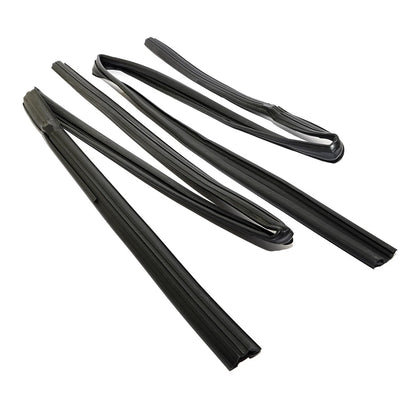 Set of 2 Rear Door Glass Run Channel Seals for Honda CR-V (2007–2011)