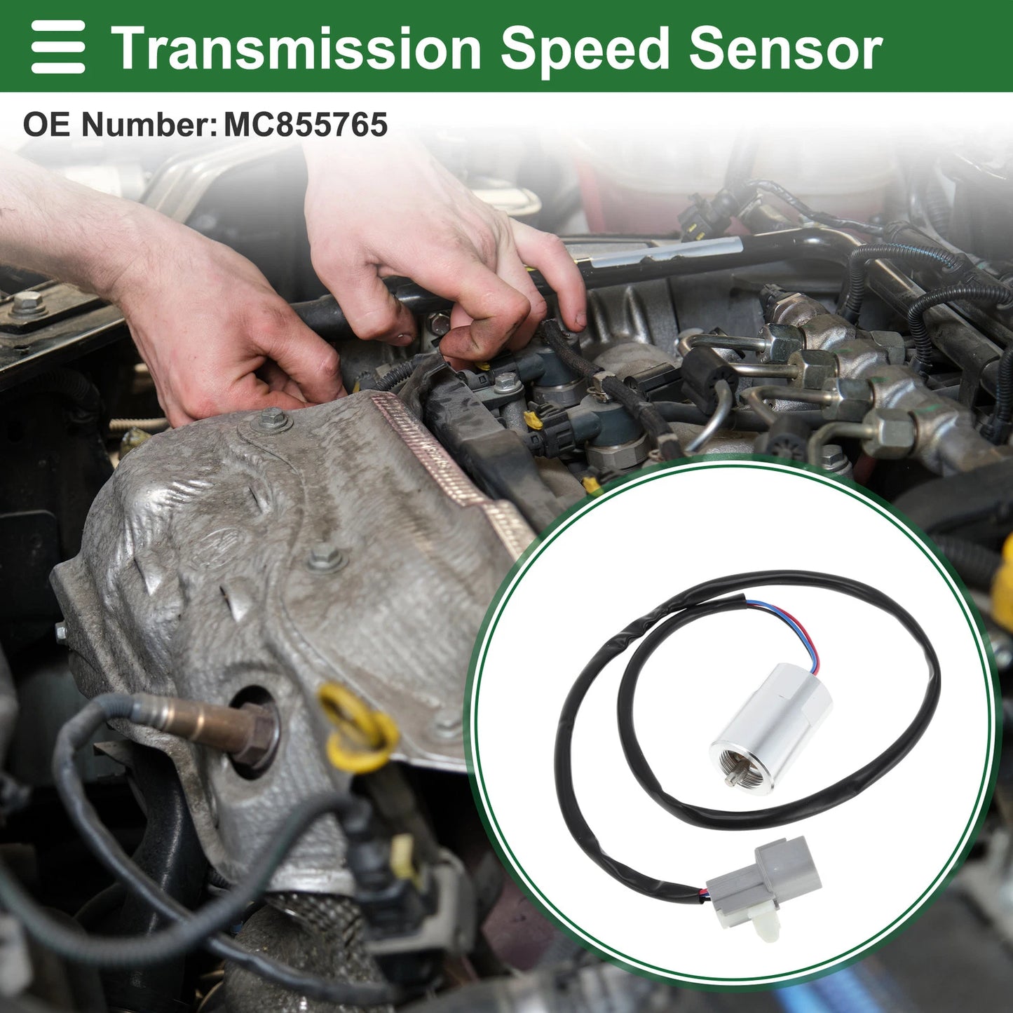 Transmission Speed Sensor for Mitsubishi Fuso Truck (MC855765)