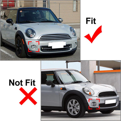 Fog Light Frame Trim Ring Cover for BMW Mini Cooper R56 (2009-2013)