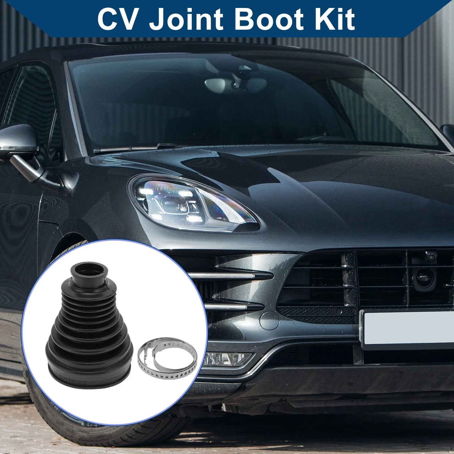 Inner CV Joint Boot Kit for Porsche Macan 2015-2022 (2 x Clamps)