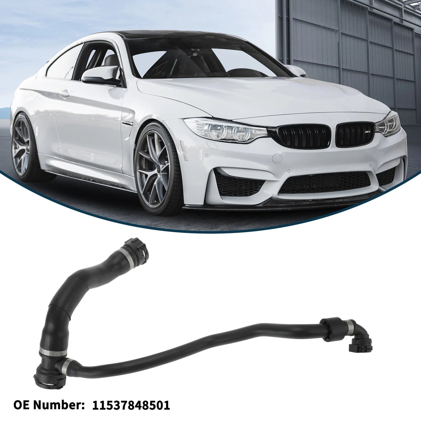 Radiator Hose No. 11537848501 for BMW M4 3.0L (2015–2020)