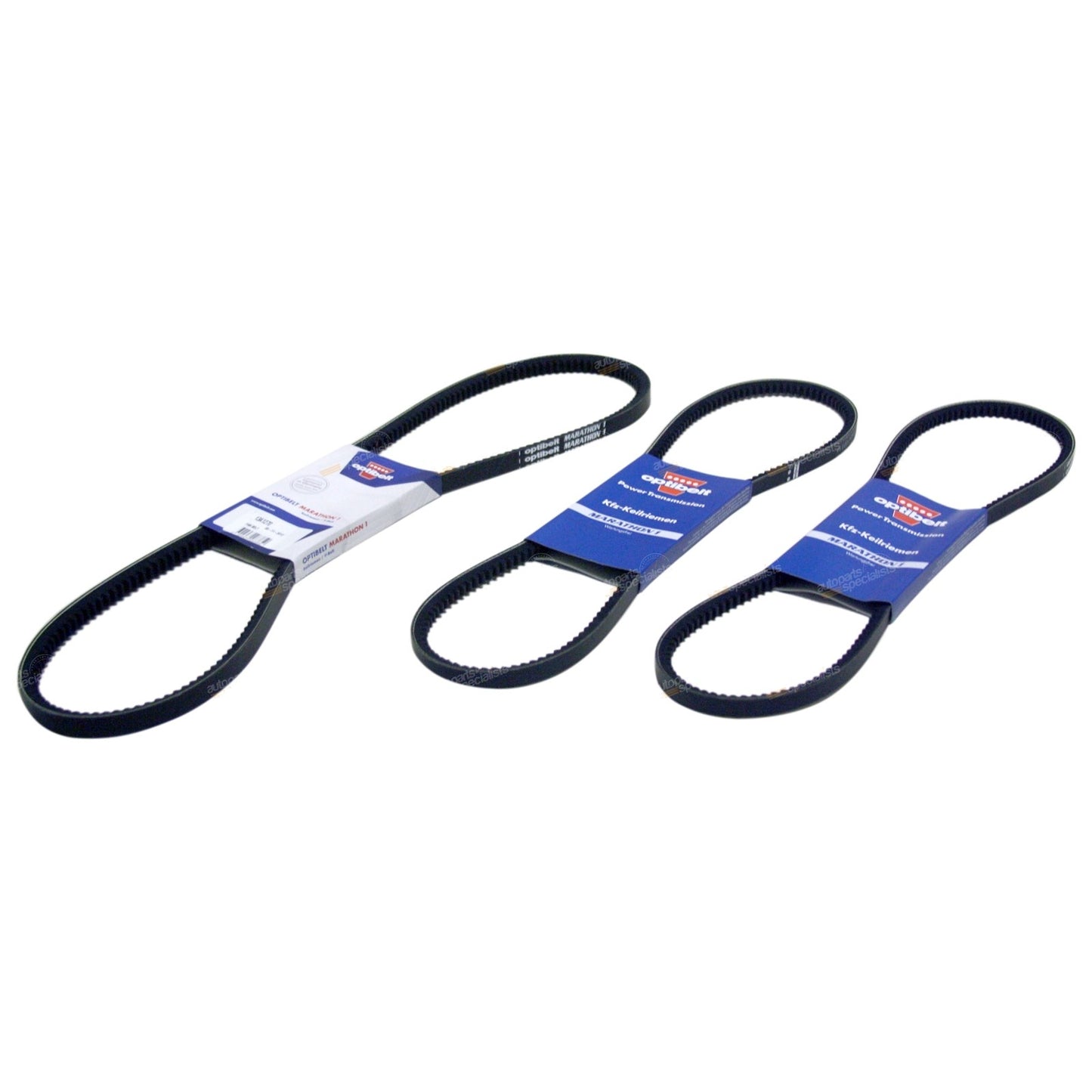 Set of 3 Fan Belts for Toyota Landcruiser HZJ105 (1998–2007)