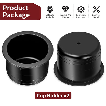 Cup Holder Set of 2 for Polaris Ranger 500 (2003–2009)