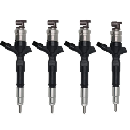 4 x Diesel Fuel Injector for Toyota Hilux KUN26R/KUN26L 1KD-FTV (2009)