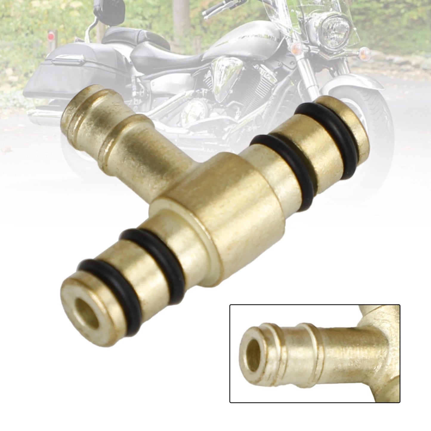 Brass Carburetor Fitting for Yamaha FJ600 XS750 XS1100 (1979–1983) 2H7-14988-00 F