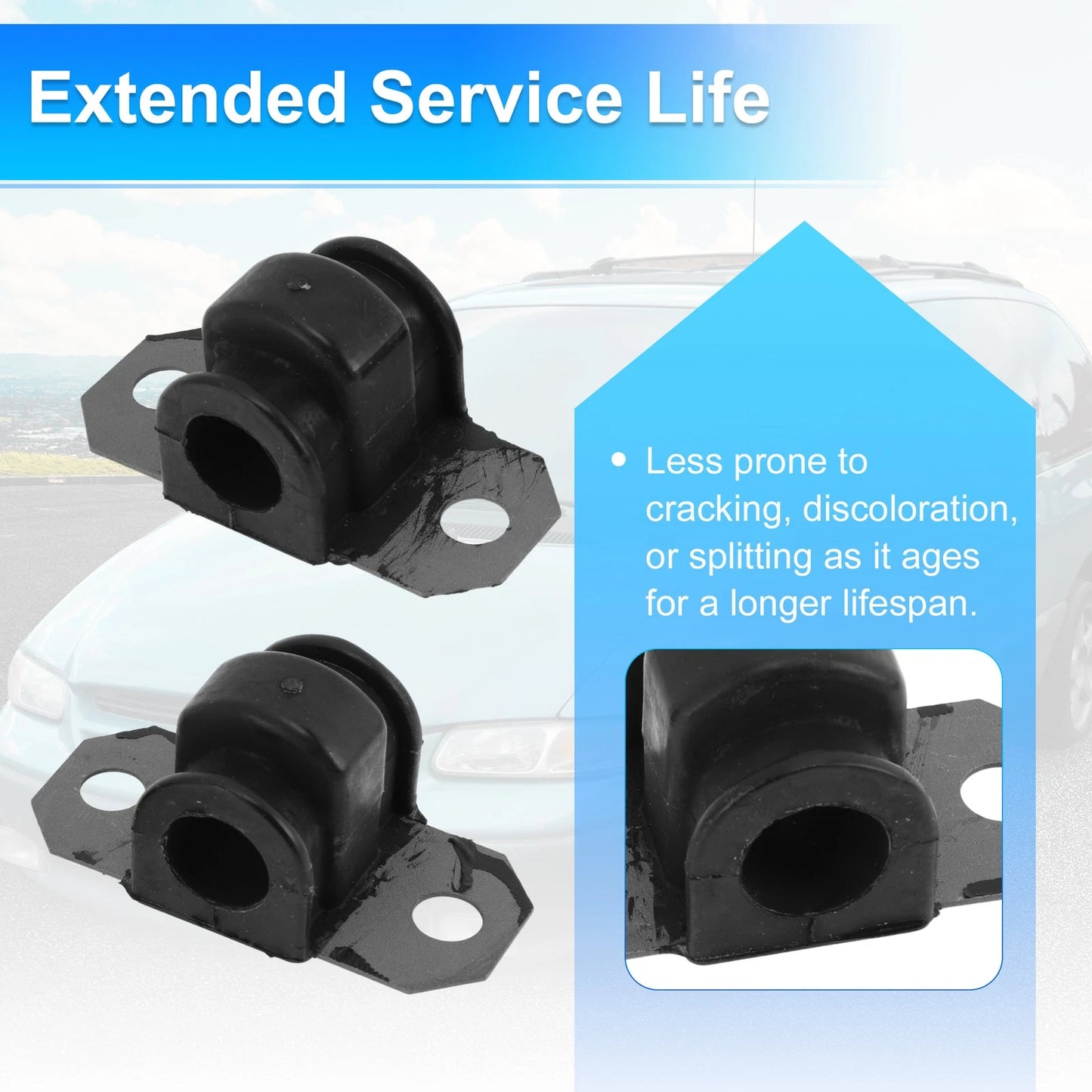 Stabilizer Sway Bar Bushing Kit No.8V515484AA for Ford Fiesta (2008–2013)