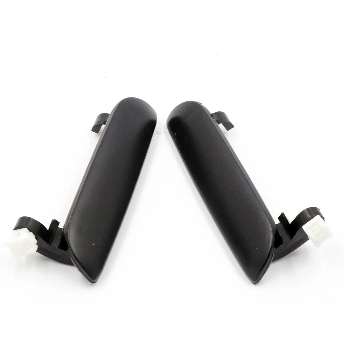 Black Outer Door Handles x2 for Mazda B2000 B2200 B2600 Bravo 1985-2006