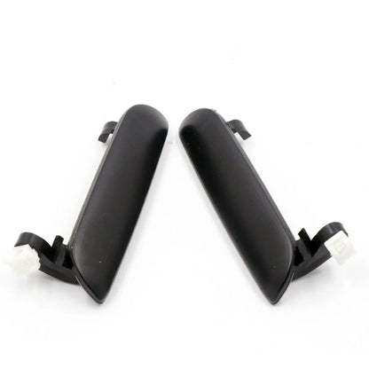 Black Outer Door Handles x2 for Mazda B2000 B2200 B2600 Bravo 1985-2006