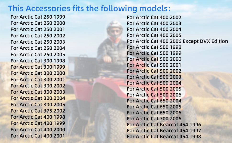Set of 4 Shock Bushing & Bearing Sleeve Kits for Arctic Cat