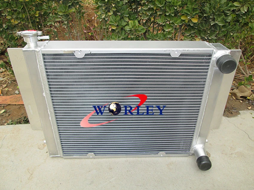 Aluminum Radiator and Oil Cooler for Mazda RX2 RX3 RX4 RX5 RX7 (1970–1985)