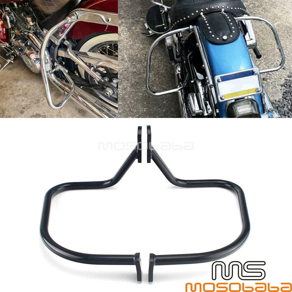 Saddlebag Guard Bars for 2005-2017 Harley Softail Deluxe FLSTN