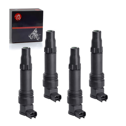 Set of 4 Ignition Coils for Suzuki GSX1300R Hayabusa (1999–2019)