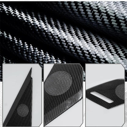 Real Carbon Side Door Speaker Covers for 20-23 Chevrolet C8 (2020-2023)