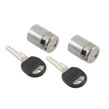 Door Lock Cylinder Kit with Keys for Chevy C1500 C2500 GMC Suburban Yukon (1992-1999)