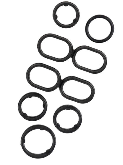 Oil Cooler Filter Ring Gasket 7 x for Dodge/Jeep