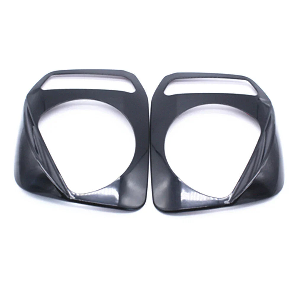 Front Headlight Lamp Covers for Suzuki Jimny (2007-2015) Black