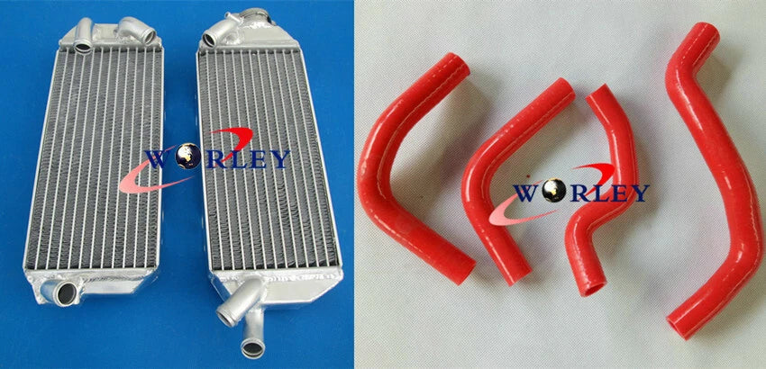 Aluminum Radiator + Hoses for Suzuki DRZ400E 2002-2007