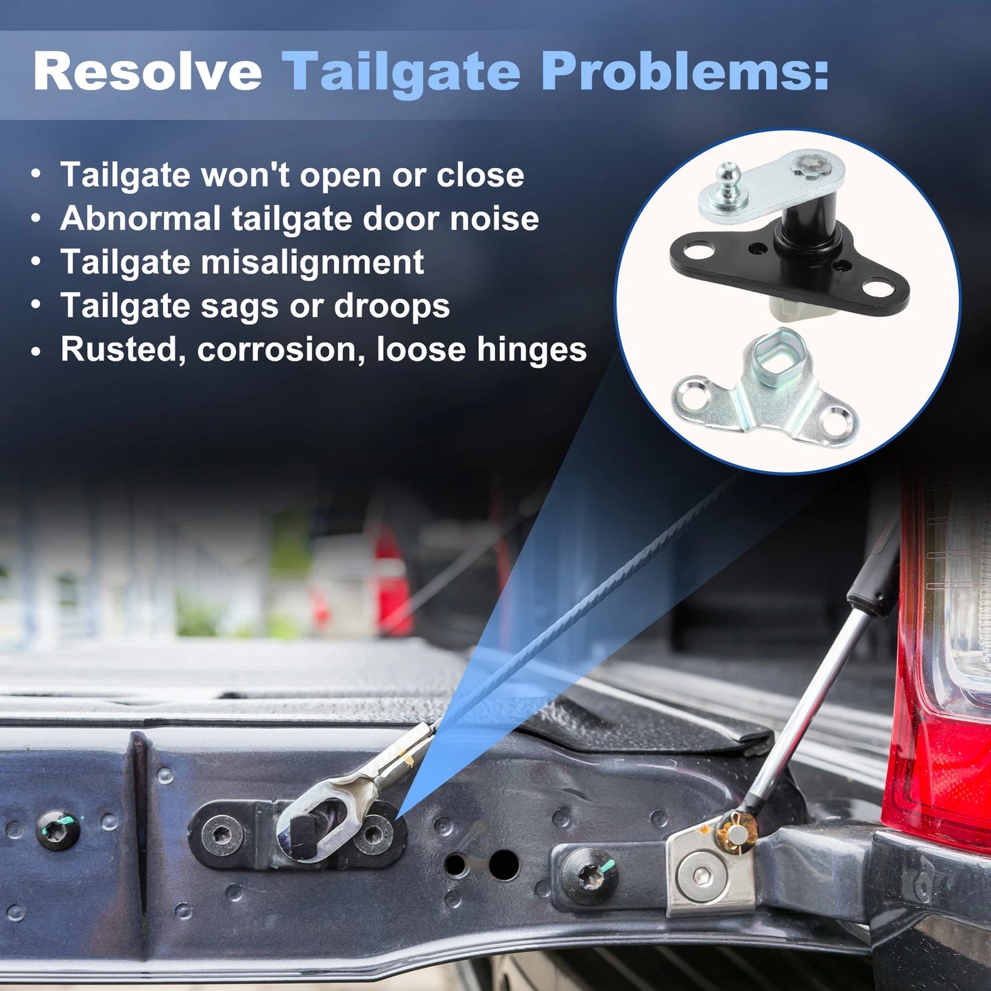 Tailgate Hinge with Bushing for Nissan Titan (2005–2024) 93470-ZH000
