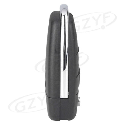 Folding Key Shell Remote Case 3 Buttons for Audi Q7 A8 Quattro (2007-2015)