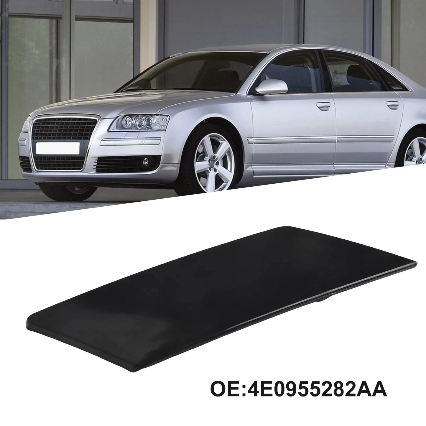Headlight Water Spray Cover Right Side for A8 D3 S8 (2003–2009)